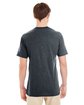 Jerzees Adult TRI-BLEND T-Shirt black heather ModelBack