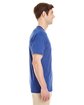 Jerzees Adult TRI-BLEND T-Shirt true blue heathr ModelSide
