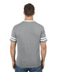 Jerzees Adult TRI-BLEND Varsity Ringer T-Shirt  ModelBack