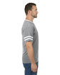 Jerzees Adult TRI-BLEND Varsity Ringer T-Shirt  ModelSide