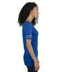 Jerzees Ladies' TRI-BLEND Varsity V-Neck T-Shirt tru blu hth/ oxf ModelSide