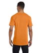 Comfort Colors Adult Heavyweight Pocket T-Shirt BURNT ORANGE ModelBack