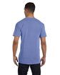Comfort Colors Adult Heavyweight Pocket T-Shirt FLO BLUE ModelBack
