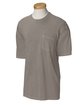 Comfort Colors Adult Heavyweight Pocket T-Shirt GREY OFFront