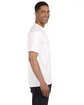 Comfort Colors Adult Heavyweight Pocket T-Shirt WHITE ModelSide