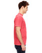 Comfort Colors Adult Heavyweight RS Pocket T-Shirt neon red orange ModelSide