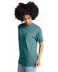Comfort Colors Adult Heavyweight RS Pocket T-Shirt emerald ModelSide