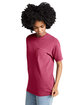 Comfort Colors Adult Heavyweight RS Pocket T-Shirt brick ModelSide