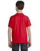 LAT Youth Fine Jersey T-Shirt RED ModelBack
