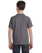 LAT Youth Fine Jersey T-Shirt charcoal ModelBack