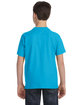 LAT Youth Fine Jersey T-Shirt turquoise ModelBack