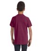 LAT Youth Fine Jersey T-Shirt vintage burgundy ModelBack