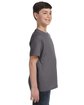 LAT Youth Fine Jersey T-Shirt charcoal ModelSide