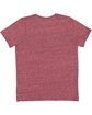 LAT Youth Harborside Melange Jersey T-Shirt burgundy melange ModelBack