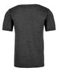 Next Level Apparel Unisex Poly/Cotton Crew charcoal OFBack