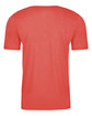 Next Level Apparel Unisex Poly/Cotton Crew red OFBack