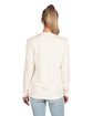 Next Level Apparel Unisex CVC Long-Sleeve T-Shirt WHITE ModelBack