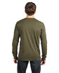Next Level Apparel Unisex CVC Long-Sleeve T-Shirt MILITARY GREEN ModelBack
