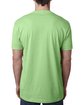 Next Level Apparel Men's CVC V-Neck T-Shirt APPLE GREEN ModelBack
