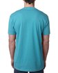 Next Level Apparel Men's CVC V-Neck T-Shirt BONDI BLUE ModelBack