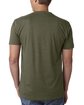 Next Level Apparel Men's CVC V-Neck T-Shirt MILITARY GREEN ModelBack