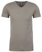 Next Level Apparel Men's CVC V-Neck T-Shirt WARM GRAY OFFront