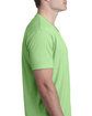 Next Level Apparel Men's CVC V-Neck T-Shirt APPLE GREEN ModelSide