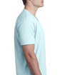 Next Level Apparel Men's CVC V-Neck T-Shirt ICE BLUE ModelSide