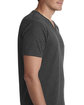 Next Level Apparel Men's CVC V-Neck T-Shirt CHARCOAL ModelSide