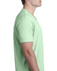 Next Level Apparel Men's CVC V-Neck T-Shirt MINT ModelSide