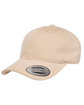 Yupoong Adult Brushed Cotton Twill Mid-Profile Cap putty ModelQrt
