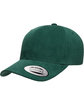 Yupoong Adult Brushed Cotton Twill Mid-Profile Cap spruce ModelQrt