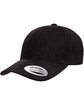 Yupoong Adult Brushed Cotton Twill Mid-Profile Cap  ModelQrt