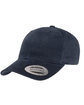 YP Classics Adult Brushed Cotton Twill Mid-Profile Cap navy ModelQrt