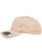 Yupoong Adult Brushed Cotton Twill Mid-Profile Cap putty ModelSide