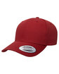 Yupoong Cvc Twill Hat red ModelQrt