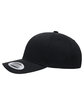 Yupoong Cvc Twill Hat black ModelSide