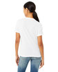 Bella + Canvas Ladies' Relaxed Heather CVC Short-Sleeve T-Shirt solid wht blend ModelBack