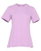 Bella + Canvas Ladies' Relaxed Heather CVC Short-Sleeve T-Shirt HTHR PRISM LILAC FlatFront