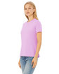 Bella + Canvas Ladies' Relaxed Heather CVC Short-Sleeve T-Shirt HTHR PRISM LILAC ModelQrt