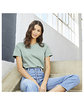 Bella + Canvas Ladies' Relaxed Heather CVC Short-Sleeve T-Shirt  Lifestyle