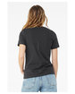 Bella + Canvas Ladies' Relaxed Jersey V-Neck T-Shirt DARK GREY ModelBack