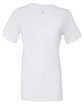 Bella + Canvas Ladies' Relaxed Jersey V-Neck T-Shirt WHITE OFFront
