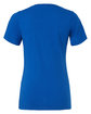 Bella + Canvas Ladies' Relaxed Jersey V-Neck T-Shirt TRUE ROYAL OFBack