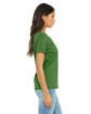 Bella + Canvas Ladies' Relaxed Jersey V-Neck T-Shirt LEAF ModelSide