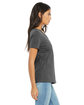 Bella + Canvas Ladies' Relaxed Jersey V-Neck T-Shirt asphalt ModelSide