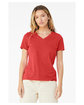 Bella + Canvas Ladies' Relaxed Heather CVC Jersey V-Neck T-Shirt  