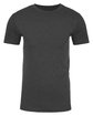 Next Level Apparel Men's Sueded Crew HEATHER CHARCOAL OFFront