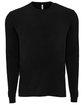 Next Level Apparel Unisex Sueded Long-Sleeve Crew  FlatFront