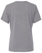 Bella + Canvas Ladies' Relaxed Triblend T-Shirt storm triblend FlatBack